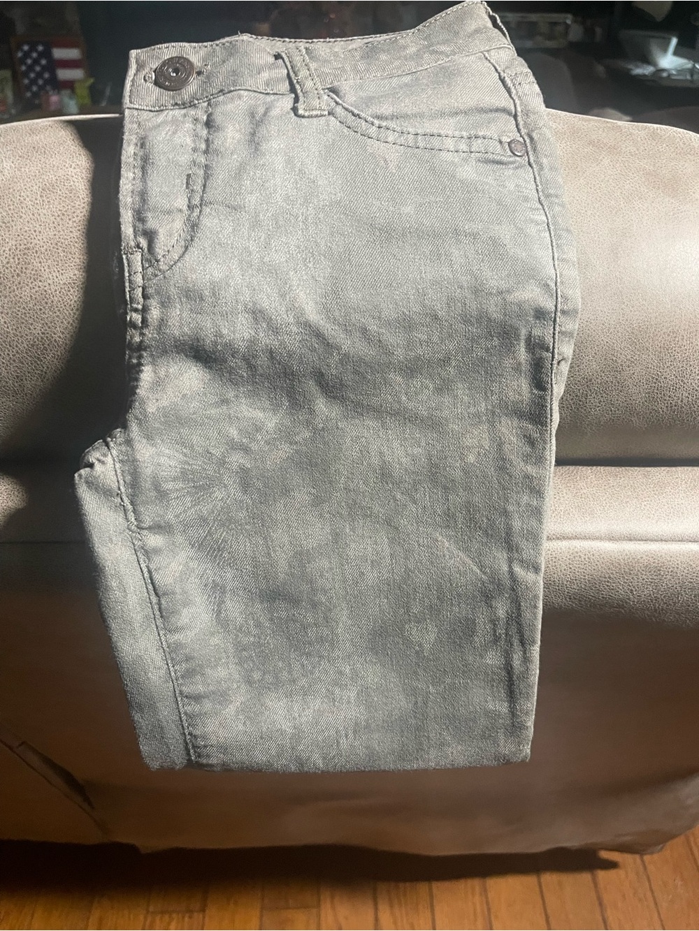 Buffalo David Bitton Women's Skinny Jeans in Gray